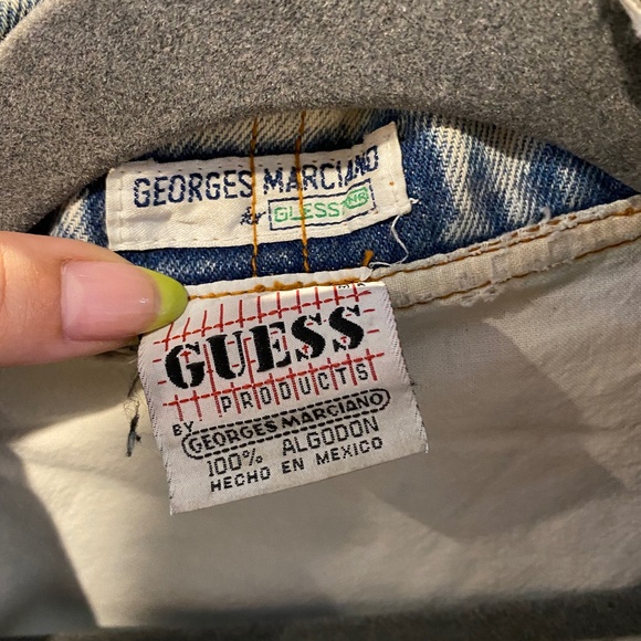 *VINTAGE* 1980'S GEORGES MARCIANO FOR GUESS - Picture 7 of 9